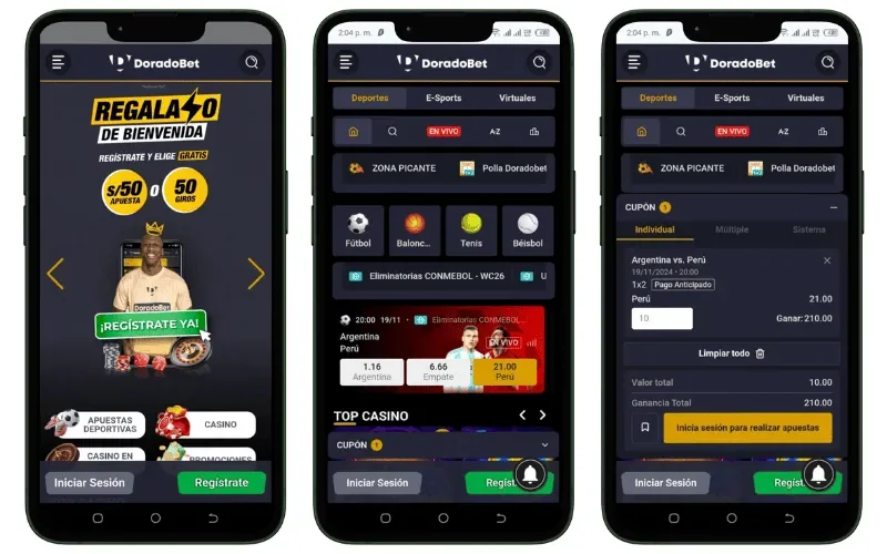Doradobet App Ecuador